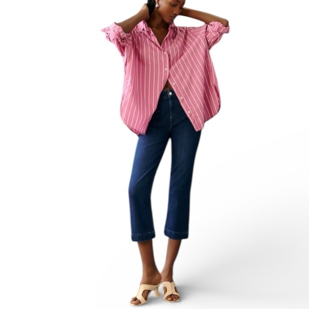 Maeve by Anthropologie Essential High Waist Straight Leg Slim Jean
Maeve 29P